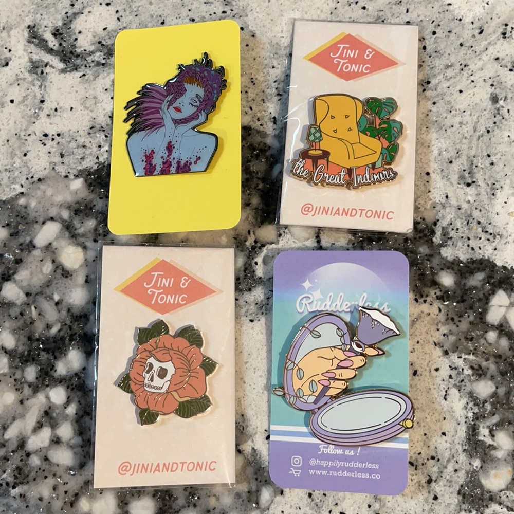 BRAND NEW Pin/Patch/Sticker Bundle! - Picture 3 of 4